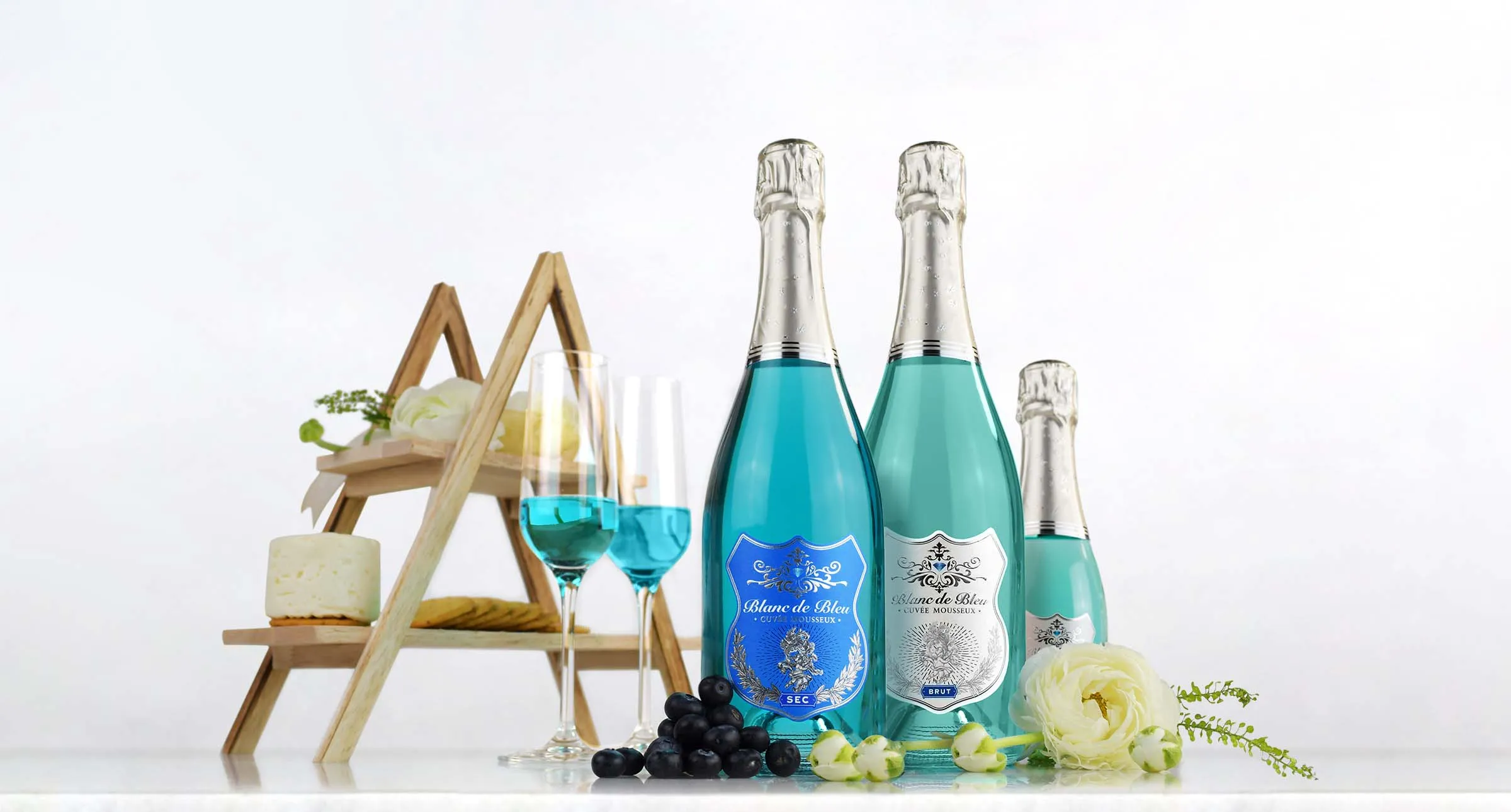 Our Sparkling Wines Blanc de Bleu